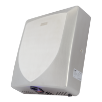 BXG-JET-3000A UV Скоростная сушилка для рук с функцией ультрафиолетовой стерилизации