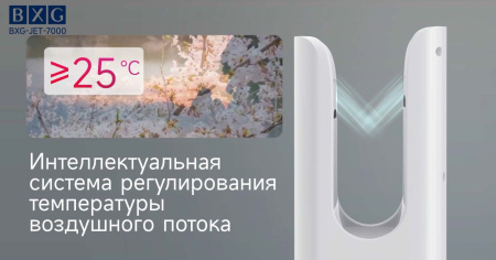 BXG JET 7000C скоростная сушилка для рук от магазина Белый Лис