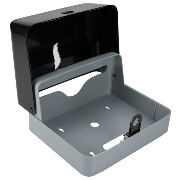 BXG PD-8228B Диспенсер листовых бумажных полотенец V сложения, чёрный от магазина Белый Лис
